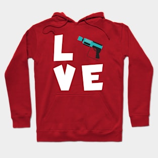 Lasertag love Hoodie